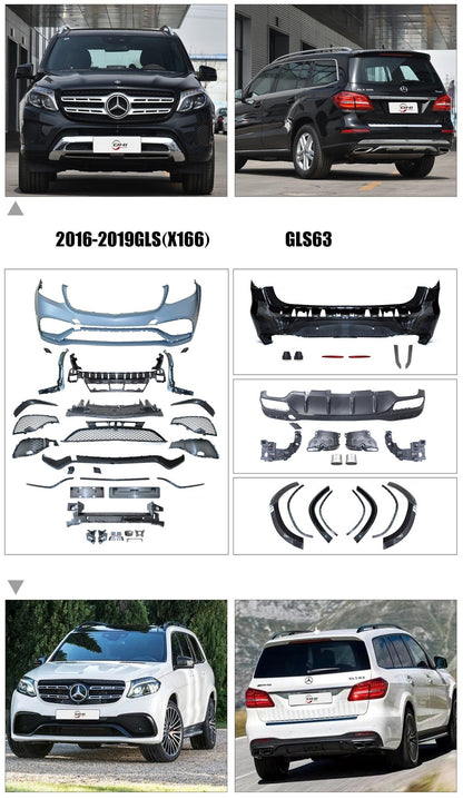 Sport Komplett-Kit passend für Mercedes GLS X166 2016-2019