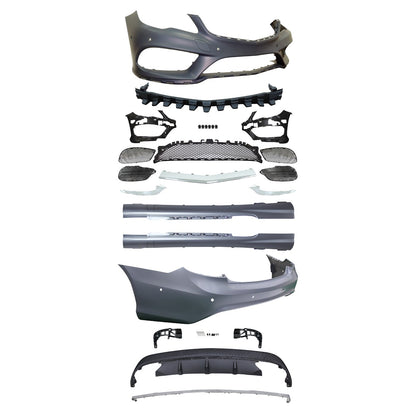 Sport Bodykit Stoßstangen Set PDC passend für Mercedes E-Klasse C207 A207 2013-2016