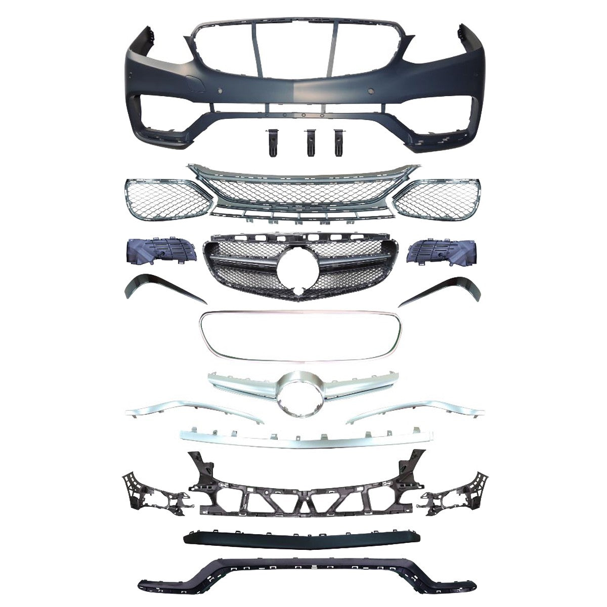 Bodykit Stoßstangen Set PDC passend für Mercedes E-Klasse W212 Limousine 2013-2016