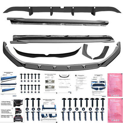 BK12.022 - Bodykit passend für OPEL Astra L 2020+ Hochglanz Schwarz