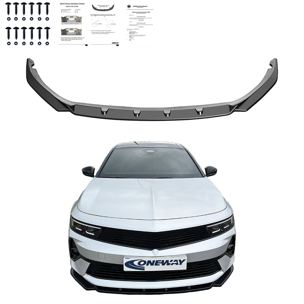 BK12.022 - Bodykit passend für OPEL Astra L 2020+ Hochglanz Schwarz
