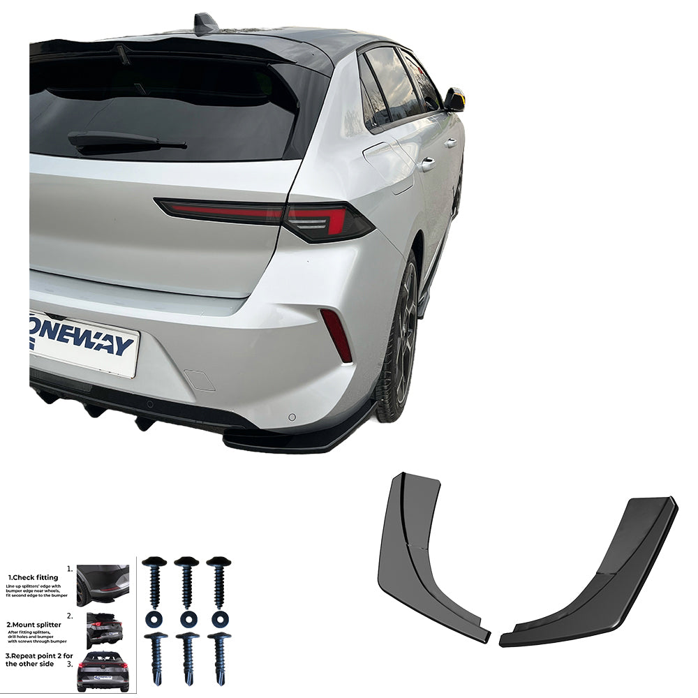 BK12.022 - Bodykit passend für OPEL Astra L 2020+ Hochglanz Schwarz