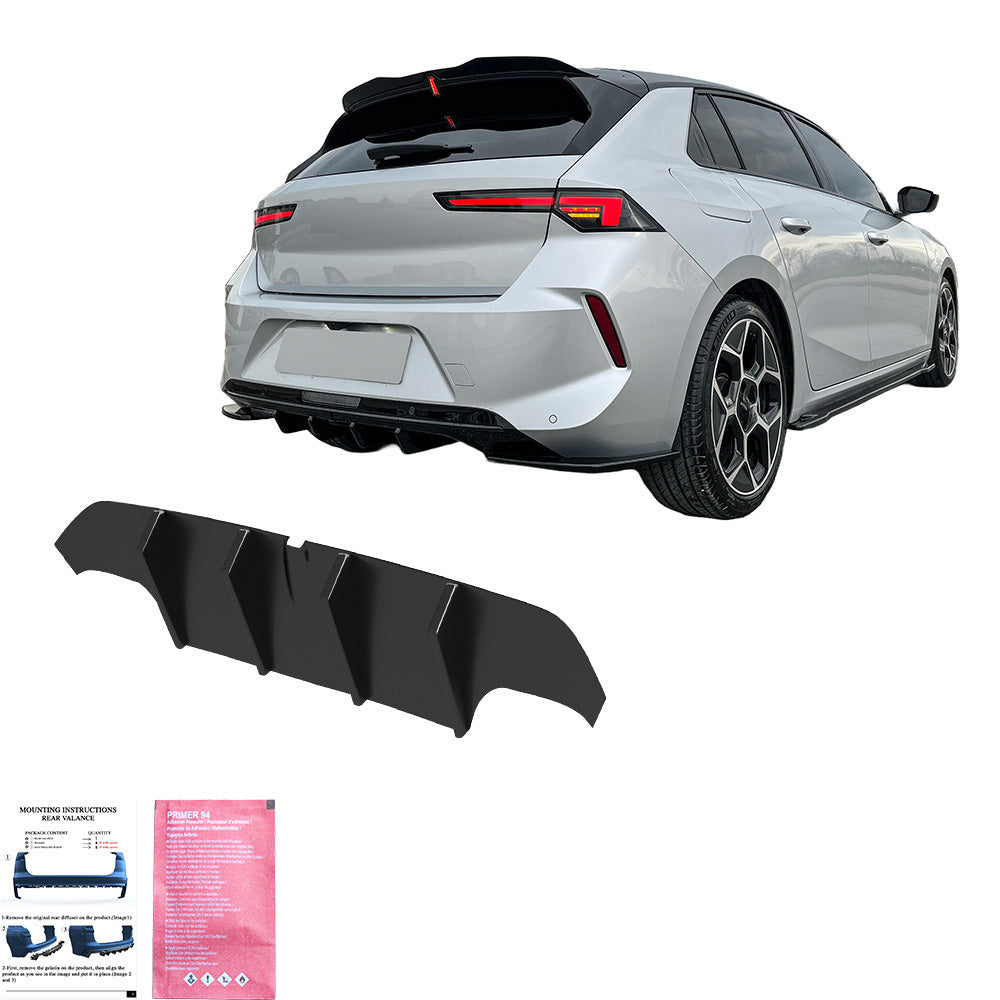 BK12.022 - Bodykit passend für OPEL Astra L 2020+ Hochglanz Schwarz
