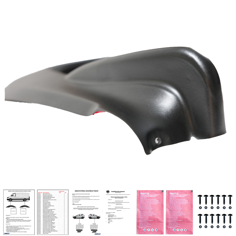 Karosserie-Kit passend für DACIA Duster Serie 1 2010-2017 Matt Schwarz