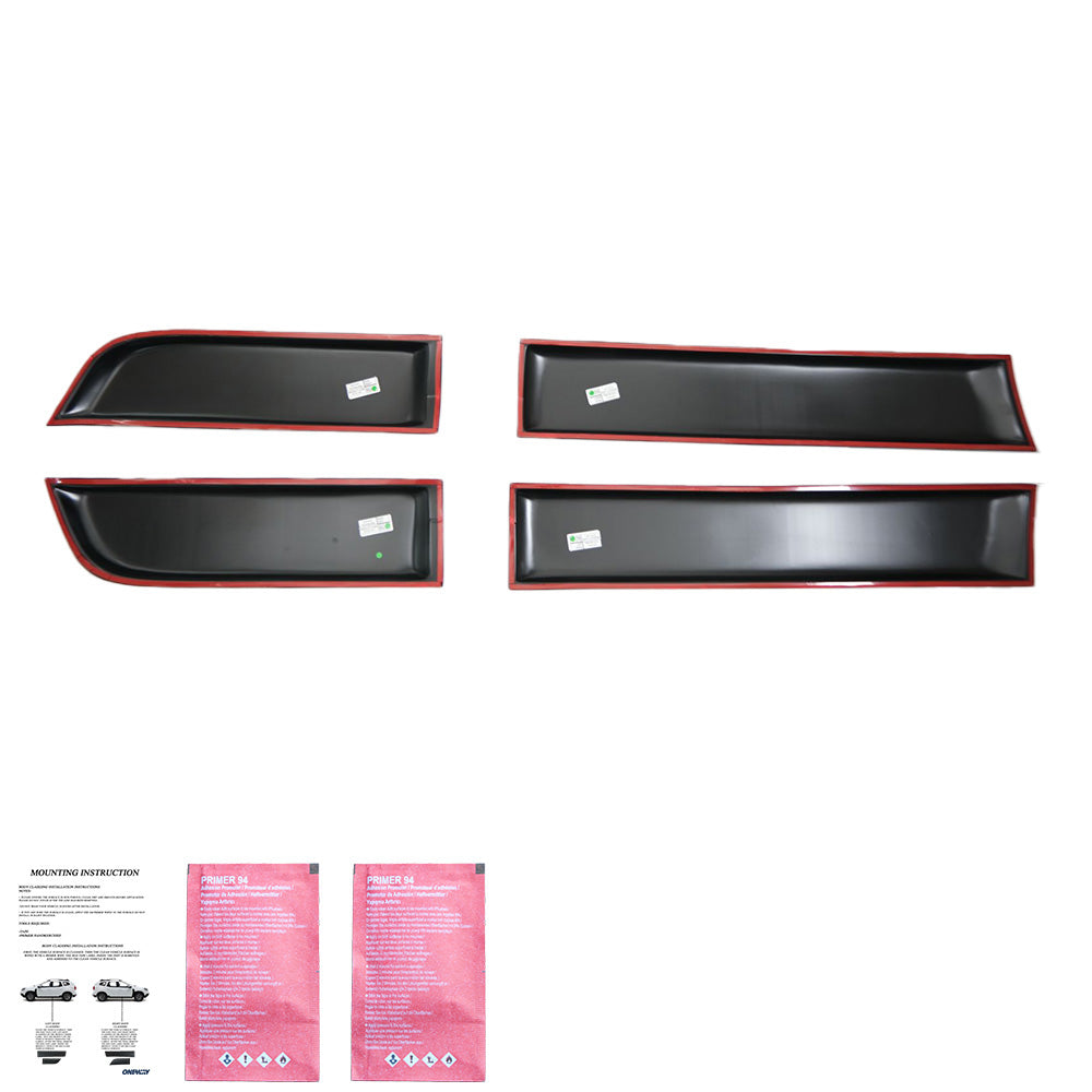 Karosserie-Kit passend für DACIA Duster Serie 1 2010-2017 Matt Schwarz
