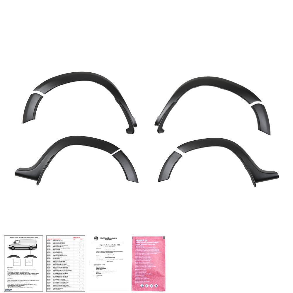 Karosserie-Kit passend für DACIA Duster Serie 1 2010-2017 Matt Schwarz
