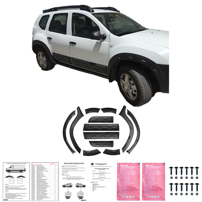 Karosserie-Kit passend für DACIA Duster Serie 1 2010-2017 (Offroad) Matt Schwarz