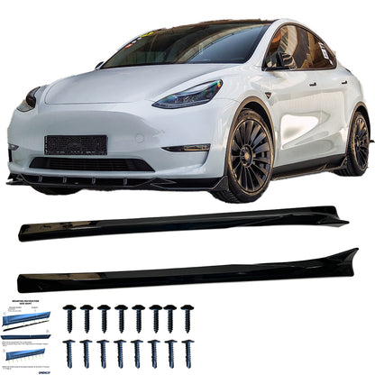 Karosserie-Kit passend für TESLA Model Y 2020-2025 Hochglanz Schwarz