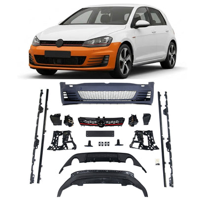 Sport Bodykit mit LED Nebelscheinwerfern passend für VW Golf 7 2012-2017