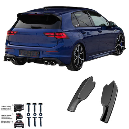 BK12.024 - Bodykit passend für VW Golf Mk8 R 2020-2024 Hochglanz Schwarz