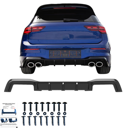 BK12.024 - Bodykit passend für VW Golf Mk8 R 2020-2024 Hochglanz Schwarz