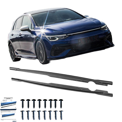 BK12.024 - Bodykit passend für VW Golf Mk8 R 2020-2024 Hochglanz Schwarz