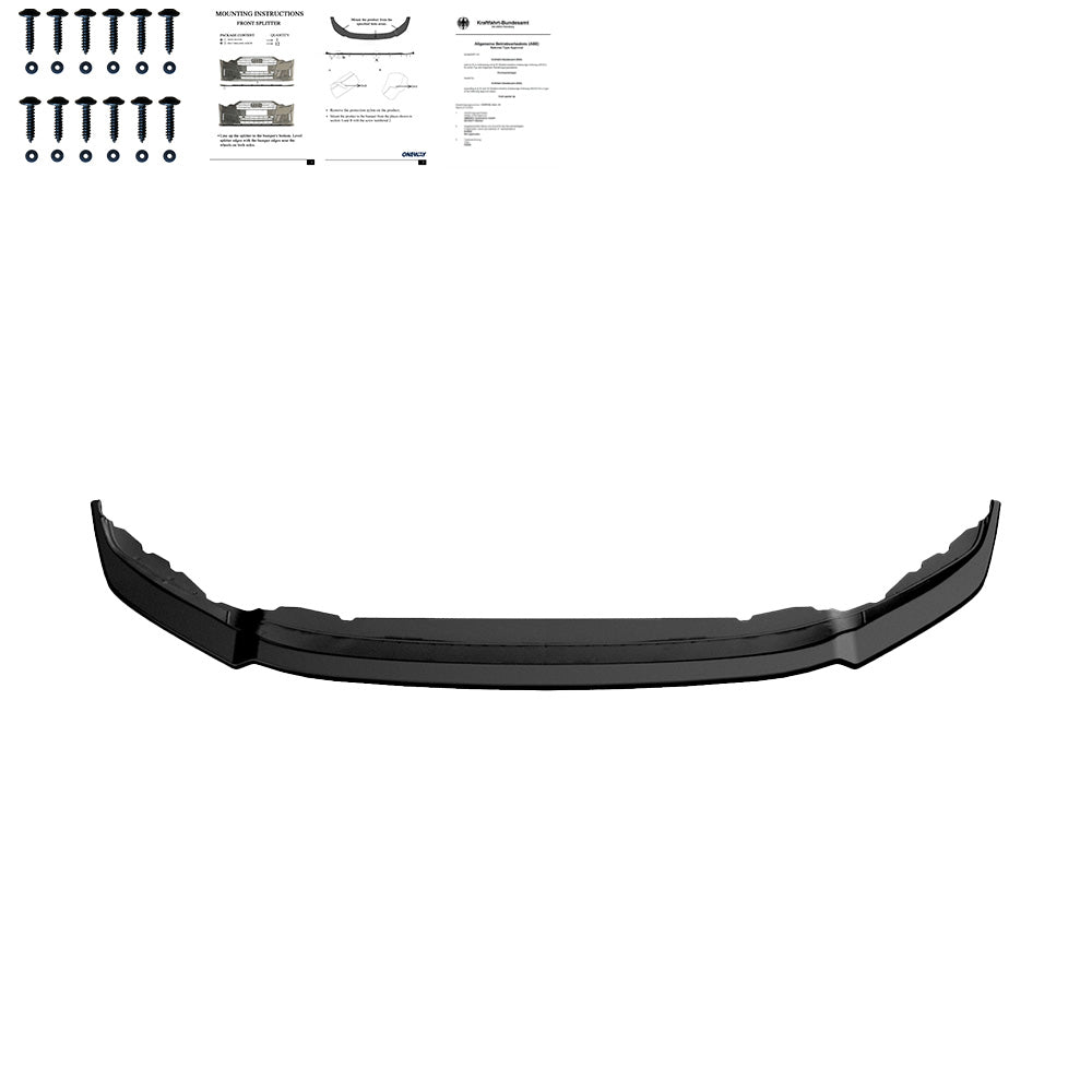 BK12.025 - Bodykit passend für VW Tiguan MK2 R-Line 2015-2020 Hochglanz Schwarz