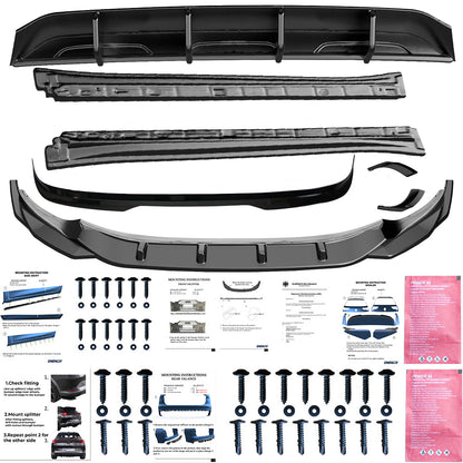 BK12.058 - Body Kit passend für Tiguan R-Line Mk2 Facelift 2020-2024