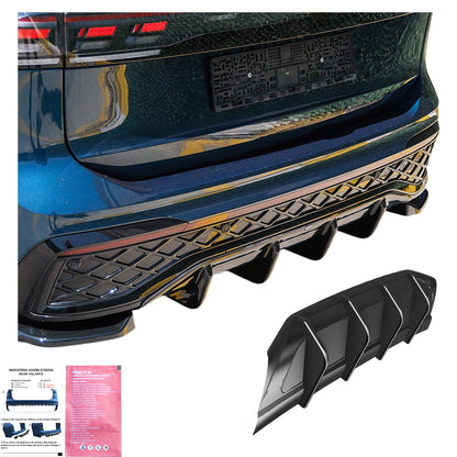 Bodykit passend für VW Volkswagen Tiguan R-Line Mk3 2024+ Hochglanz Schwarz