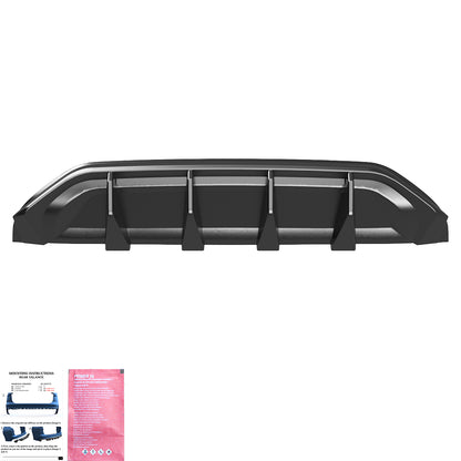 Karosserie-Kit passend für VW VOLKSWAGEN Tayron R-Line Mk1 2025+ Hochglanz Schwarz