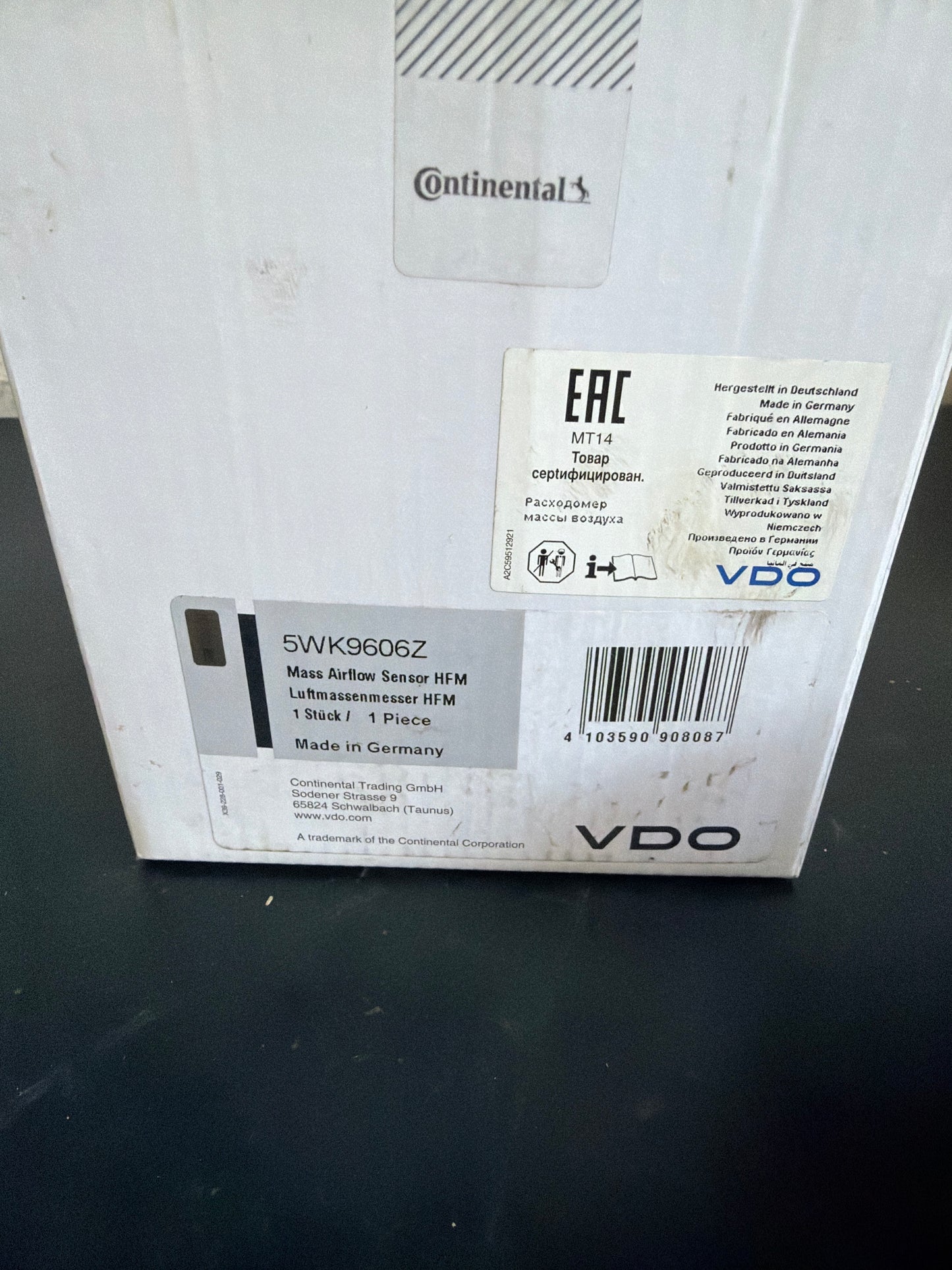 Original GM Opel VDO Astra G Vectra B Luftmassenmesser NEU
