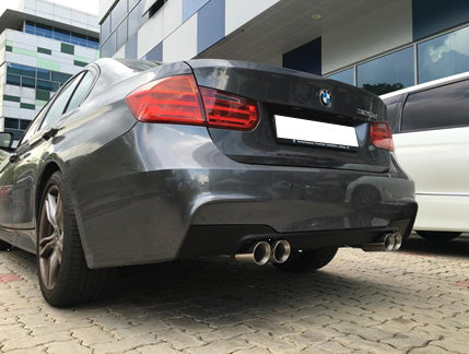 BMW F30/31 - 316d/318d/320d M-Paket Endschalldämpfer quer Ausgang rechts/links - 2x80 Typ 25 rechts/links
