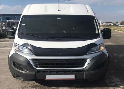 BP04.017 - Motorhaubenschutz passend für FIAT Ducato 4. Generation 2014+ Hochglanz Schwarz