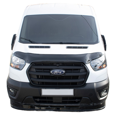 BP04.033 - Motorhaubenschutz passend für FORD Transit MK8 Facelift 2019+ Hochglanz Schwarz