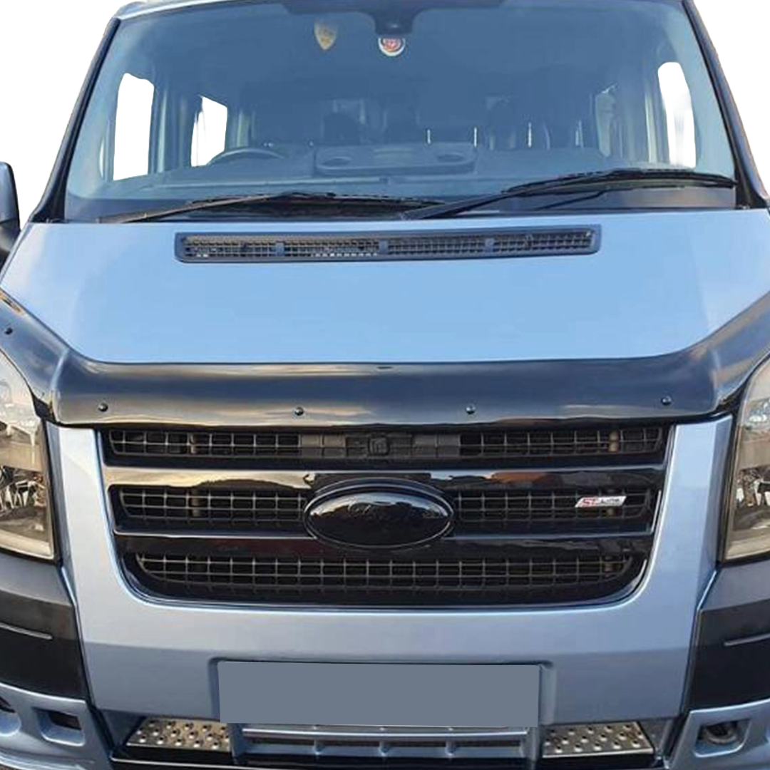 Motorhaubenschutz passend für FORD Transit MK7 2007-2013 Hochglanz Schwarz