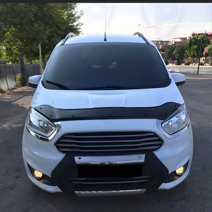 BP04.007 - Motorhaubenschutz passend für Ford Transit Connect 2014-2018 Hochglanz Schwarz