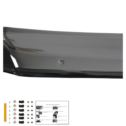 BP04.010 - Motorhaubenschutz passend für FORD Transit Custom MK1 2012-2018 Hochglanz Schwarz