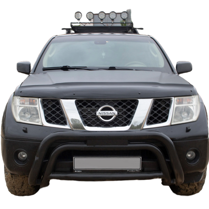 BP04.031 - Motorhaubenschutz passend für NISSAN Navara D40 2005-2010 Hochglanz Schwarz