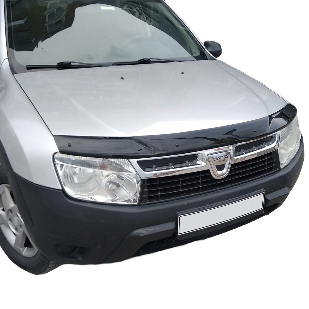BP04.018 - Motorhaubenschutz passend für DACIA Duster Serie 1 2010-2017 Hochglanz Schwarz