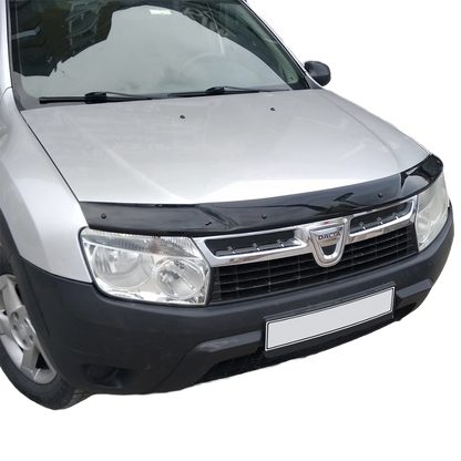 BP04.018 - Motorhaubenschutz passend für DACIA Duster Serie 1 2010-2017 Hochglanz Schwarz