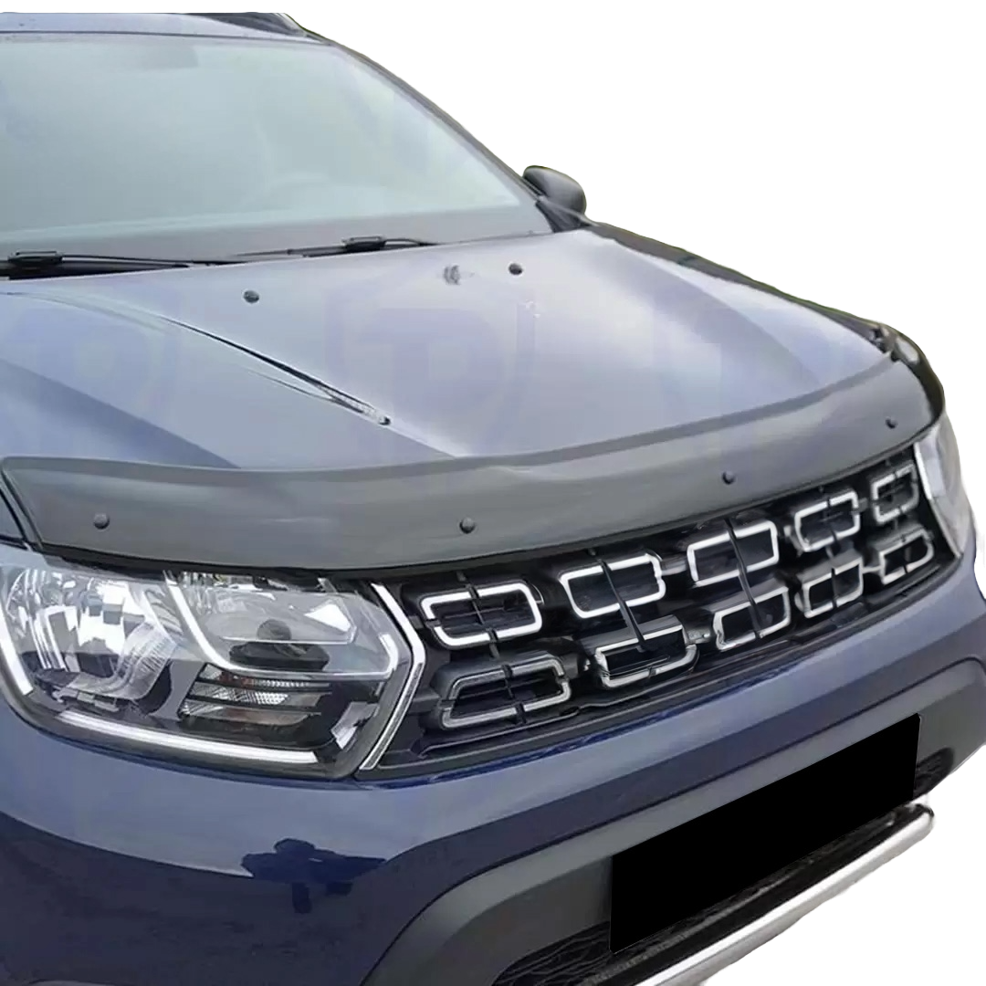 BP04.019 - Motorhaubenschutz passend für DACIA Duster Serie 2 2018+ Hochglanz Schwarz