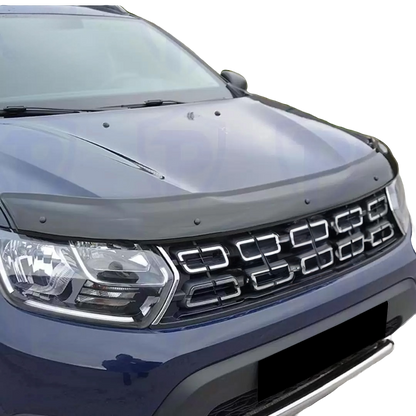 BP04.019 - Motorhaubenschutz passend für DACIA Duster Serie 2 2018+ Hochglanz Schwarz