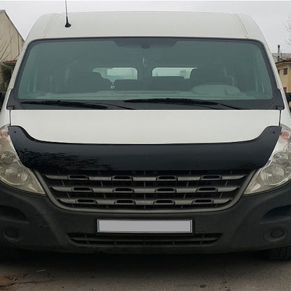 BP04.028 - Motorhaubenschutz passend für RENAULT Master 3. Generation 2010-2014 Hochglanz Schwarz