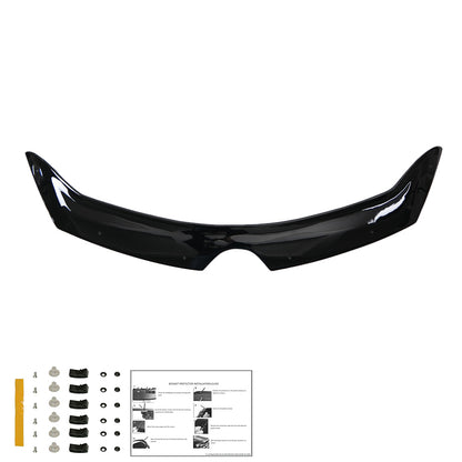 BP04.012 - Motorhaubenschutz passend für RENAULT Clio MK4 2012-2018 Hochglanz Schwarz