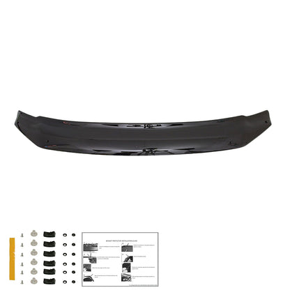 BP04.001 - Motorhaubenschutz passend für VW Amarok MK1-MK1 Facelift 2010-2021 Hochglanz Schwarz
