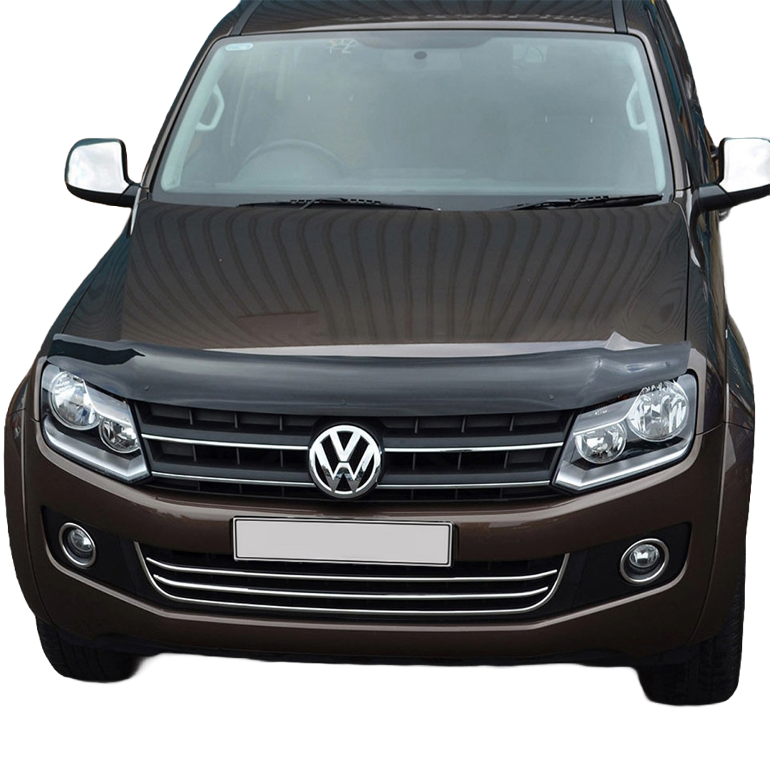 BP04.001 - Motorhaubenschutz passend für VW Amarok MK1-MK1 Facelift 2010-2021 Hochglanz Schwarz