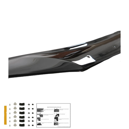 BP04.003 - Motorhaubenschutz passend für VW Caddy MK3 Facelift 2010-2015 Hochglanz Schwarz
