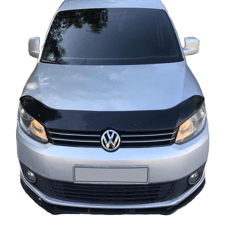 BP04.003 - Motorhaubenschutz passend für VW Caddy MK3 Facelift 2010-2015 Hochglanz Schwarz