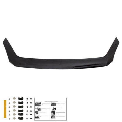 BP04.008 - Motorhaubenschutz passend für VW Crafter MK1-MK1 Facelift 2006-2016 Hochglanz Schwarz