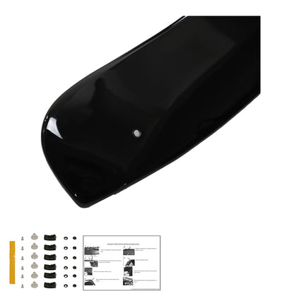 Motorhaubenschutz passend für VW Transporter T5 2003-2009 Hochglanz Schwarz