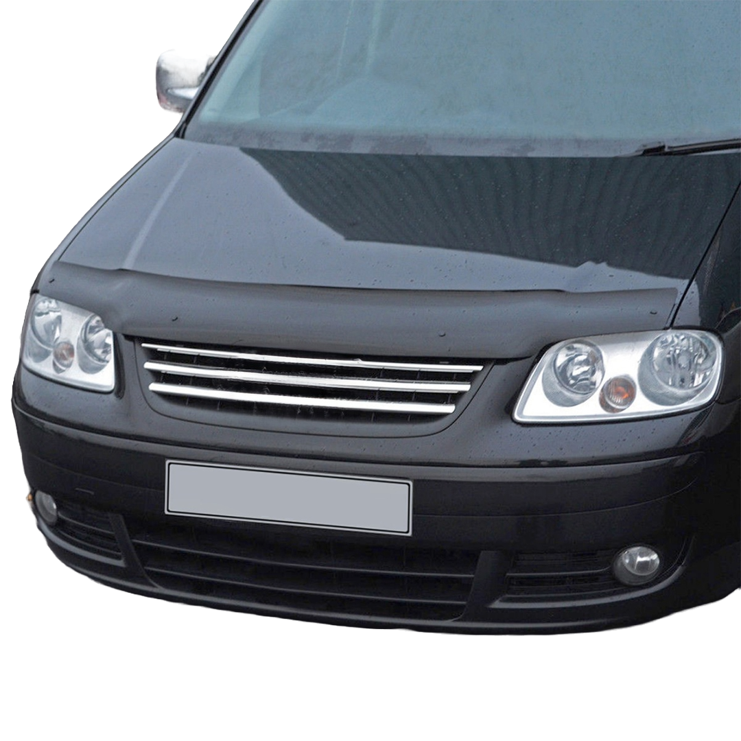 BP04.002 - Motorhaubenschutz passend für VW Caddy MK3 2004-2010 Hochglanz Schwarz