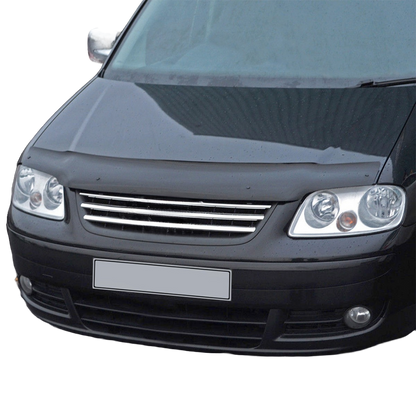 BP04.002 - Motorhaubenschutz passend für VW Caddy MK3 2004-2010 Hochglanz Schwarz