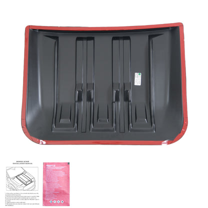 Motorhaube Scoop passend für FORD Ranger T9 2022+ Matt Schwarz