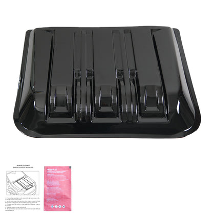 BS06.010-G - Motorhaubenscoops passend für Ford Ranger T9 2022+ (Hochglanz Schwarz)