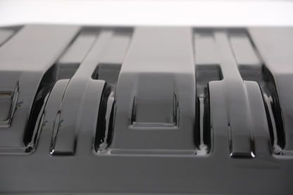 BS06.010-G - Motorhaubenscoops passend für Ford Ranger T9 2022+ (Hochglanz Schwarz)
