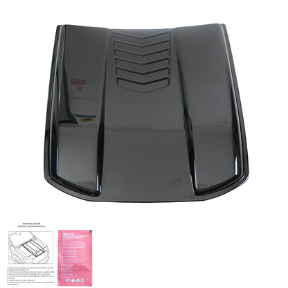 Haubenlufteinlass passend für VW Amarok MK1 / MK1 Facelift 2010-2022 Hochglanz Schwarz