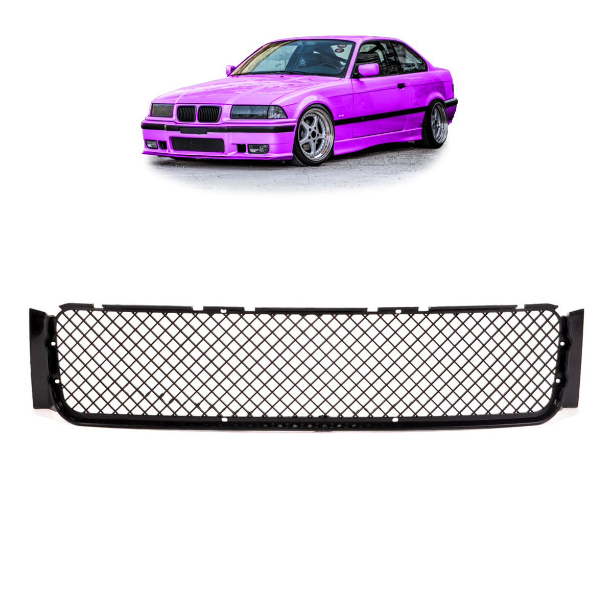 Frontstoßstangen Grill passend für BMW 3er E36 1990-2000