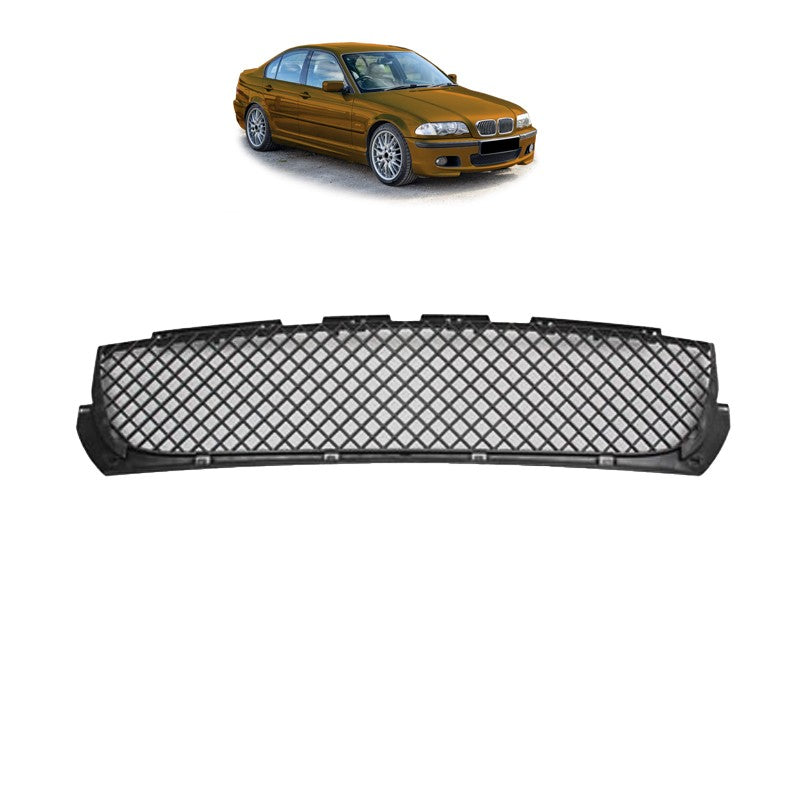 Frontstoßstange mit Mesh Zentrum Kühlergrill passend für BMW 3er E46 1999-2006