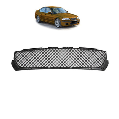 Frontstoßstange mit Mesh Zentrum Kühlergrill passend für BMW 3er E46 1999-2006