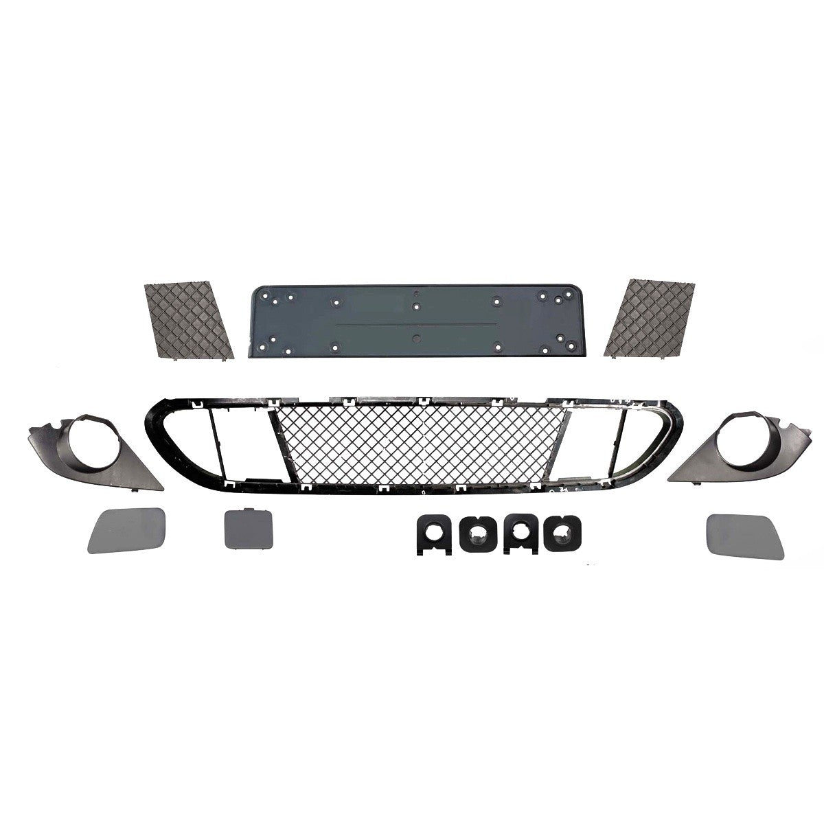 Frontstoßstangen Zubehörset passend für BMW 5er E60 E61 2003-2010